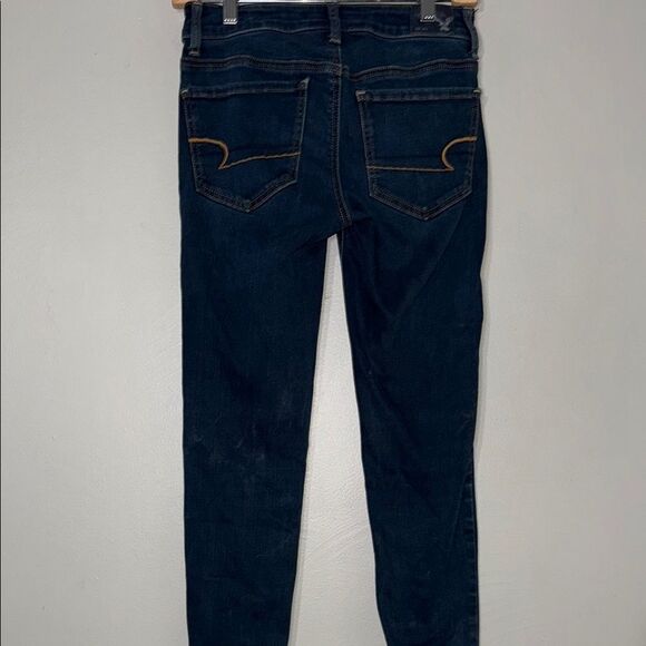 American Eagle Outfitters Blue Skinny Jeans Classic Fit - Picture 12 of 12